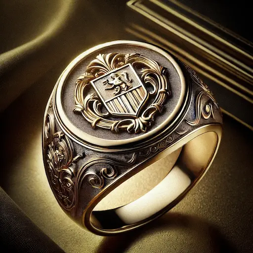 Traditional signet ring